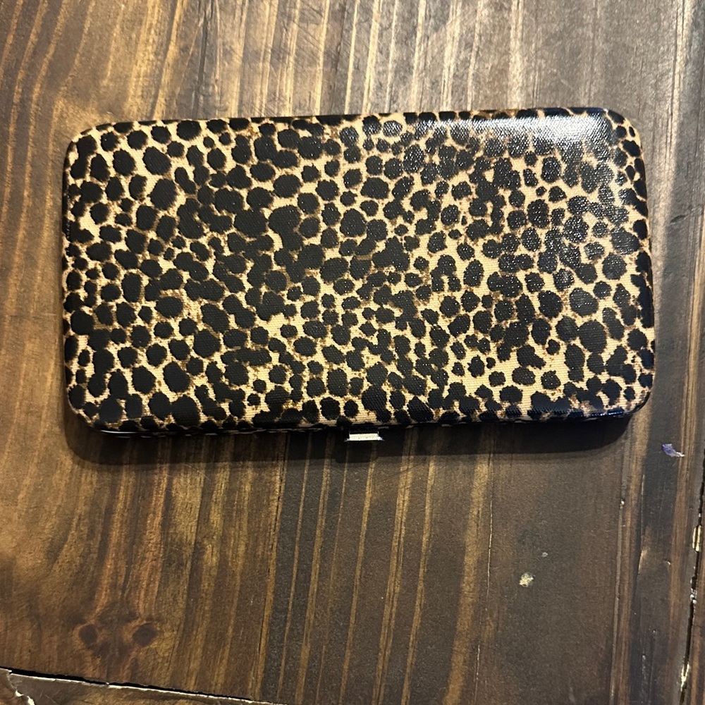 Leopard Print Wallet